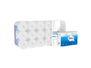Kleenex 8440 Toiletpapier Wit Standaard 3-Laags 350 vel - 1