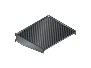 plank,v. werkplaatswagen,BxD 380x310mm,staal,zwart - 1