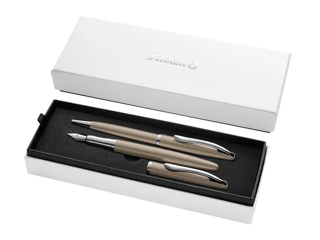 Set d'écriture Pelikan Jazz Noble Elegance K36+P36 taupe