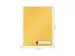 Insteekmap U-model Leitz Cosy harmonica A4 met perforatiestrip PP geel