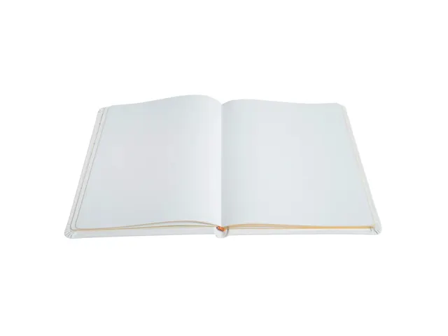 Gastenboek Alpille 2 6x22cm 140bl wit