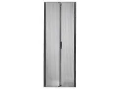 NetShelter SX 48U 600mm Wide Perforated Split Doors Black
