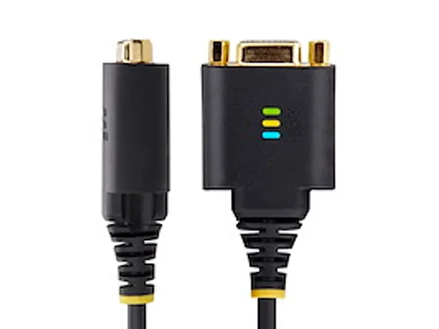 Adaptateur USB-A vers Null Modem DB9 RS232 30cm