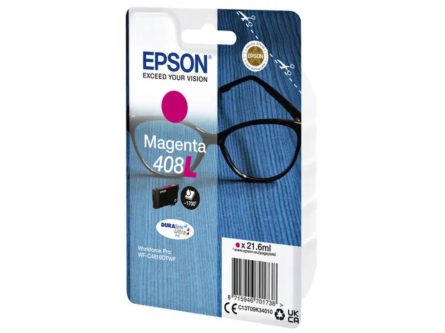 Inktcartridge Epson T09K340 408L rood C13T09K34010