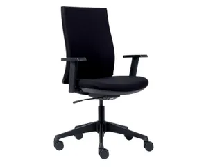 Bureaustoel Euroseats Canillo 001 Zwart - 3