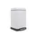 Pedaalemmer 20 Liter Vierkant Metaal Mat Wit