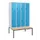 Dubbeldekse dekenkist,HxBxD 1950x1200x815mm,4x2vak.,vak B 300mm