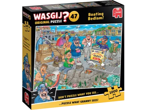 Wasgij Original Puzzel 47 De boot in! 1000 stukjes