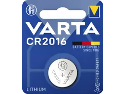 Batterij Varta knoopcel CR2016 lithium blister à 1stuk