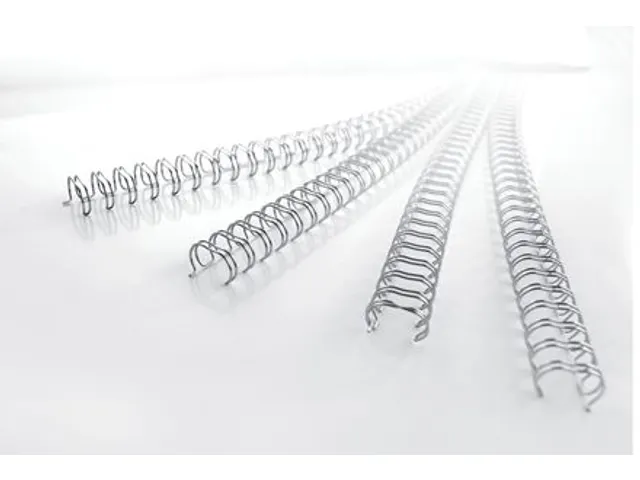 Draadrug GBC 12.5mm 34-rings A4 zilver 100stuks