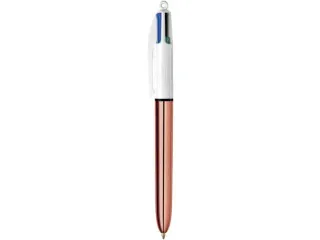 balpen 4 Colour Shine, rosé goud, doos van 12 stuk - 1