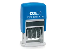 Datumstempel Colop Mini-Dater S120 4mm zwart