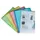 Enveloptas Velcro Sluiting A4 Geperforeerd 11-gaats Blauw 10 Stuks