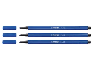 Viltstift STABILO Pen 68/32 medium donkerblauw - 1