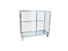 rolcontainer,draagverm. 500kg,HxLxB 1400x620x1500mm,nuttige H 1190mm