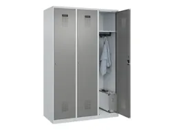 locker,HxBxD 1850x1200x500mm,3vak,vak B 400mm,cil.-slot