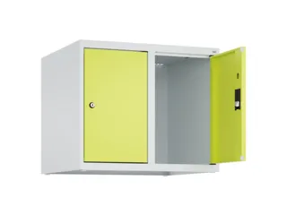 opzetkast,v. locker,2vak.,vak B 300mm,HxBxD 500x600x500mm,vleugeldeur - 2