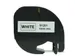 Labeltape Dymo Compatible Letratag 91201 12mm Zwart Op Wit
