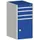 ladekast HxBxD 1000x525x650mm 4laden romp RAL7035 front RAL5010