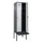locker met bank,HxBxD 2120x600x815mm,2vak,vak B 300mm,draaigrendel