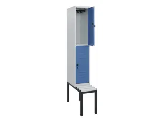 Dubbeldekse dekenkist,HxBxD 1950x300x815mm,1x2vak.,vak B 300mm - 2