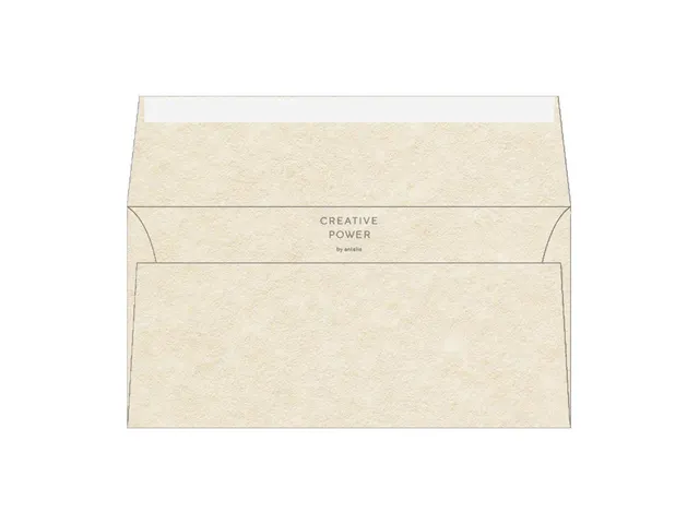 Envelop DL 110x220mm Keaykolour 170µm Parchment Natural 120 Gram