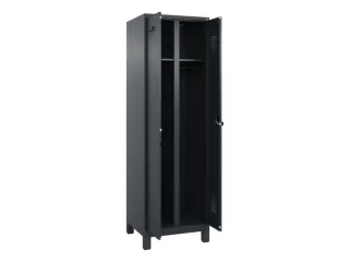 locker voor scheiding van kleding,HxBxD 1950x600x500mm,2vak - 1