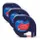 Labeltape Dymo Compatible Letratag 91203 12mm Zwart Op Rood