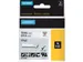 Labeltape Dymo Rhino 18445 vinyl 19mmx5.5m zwart op wit
