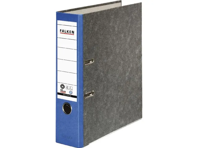 Ordner hfb recycled A4 8cm blauw