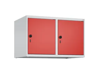opzetkast,v. locker,2vak.,vak B 400mm,HxBxD 500x800x500mm,draaigrendel - 2