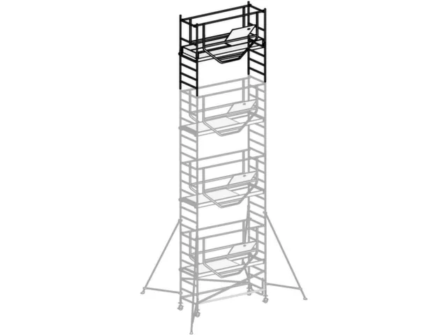 Échafaudage Roulant,1Mezzanine(S) Mod.,1Passage