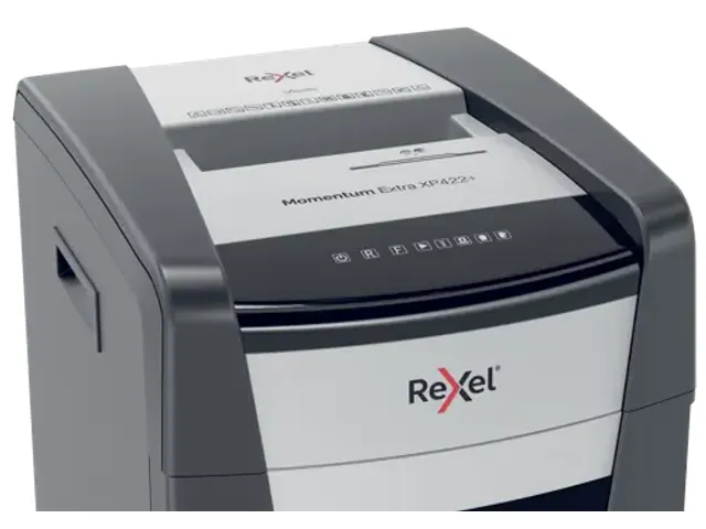 Momentum Extra XP422+ papiervernietiger 85L zwart