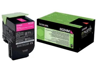 Return Program toner 802 3000 pagina 80C2HM0 magenta - 1