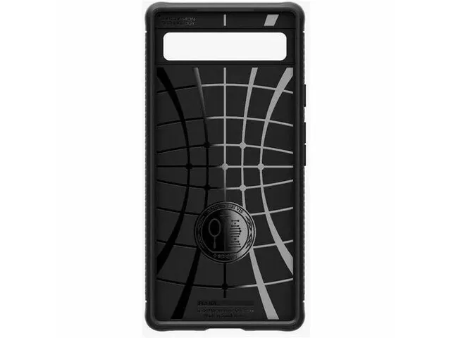 Spigen Case ACS04476 Pixel 6A Rugged Armor Mat zwart