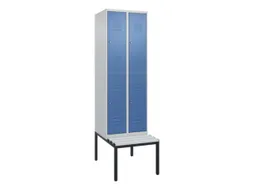 Dubbeldekse dekenkist,HxBxD 2120x600x815mm,2x2vak.,vak B 300mm
