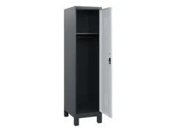 schoollocker,HxBxD 1630x400x500mm,1vak,vak B 400mm,cil.-slot,voeten