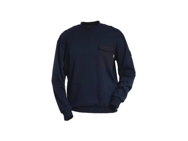 Tranemo 5985 vlamvertragende sweater, marineblauw, maat 3XL, per stuk