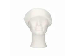 Haarnet Met Klep Polyester Universele Maat Wit 100 Stuks