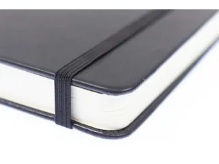 Schetsboek Kangaro A6 zwart PU hardcover 80 blad 140 grams roomwit pap - 7