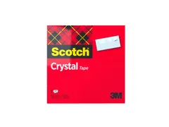 Plakband Scotch 600 19Mmx33M Crystal Clear