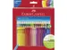 Crayon couleur FC Grip 48 pces en 2 lignes de 24 pces dans un etui en
