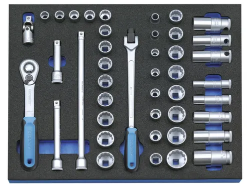 2005 CT2-D 30 Dopsleutelassortiment 3/8 inch in controlemodule,43-deli