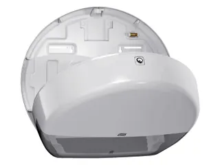 Tork 554000 T1 Jumbo Toiletpapier Dispenser Elevation Wit - 3