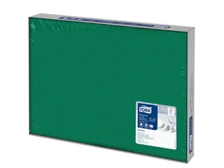 Tork 474559 Placemat Donkergroen Advanced 1-laags decor 42x30cm 2.500s - 1