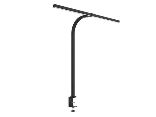 Bureaulamp Unilux Strata led tafelklem zwart