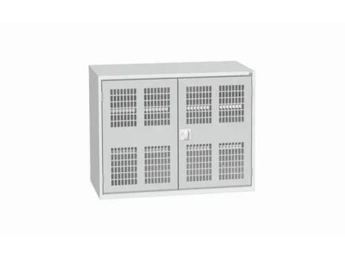universele kast,HxBxD 900x1300x550mm,2xStalen bodem,draaigrendelslot