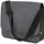 Laptoptas Messenger RPET donker grijs 36x27x8cm