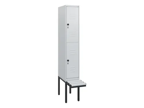 Dubbeldekse dekenkist,HxBxD 1950x300x815mm,1x2vak.,vak B 300mm