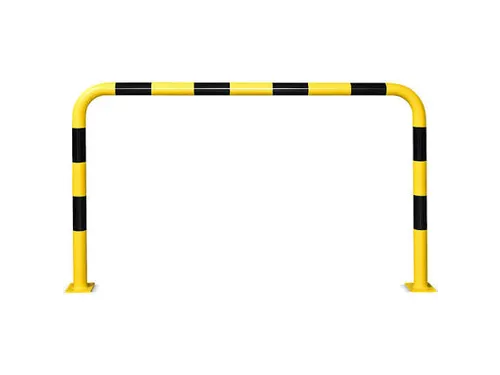 aanrijdbeschermingsbeugel,v. binnen/buiten,HxB 1200x2000mm,staal